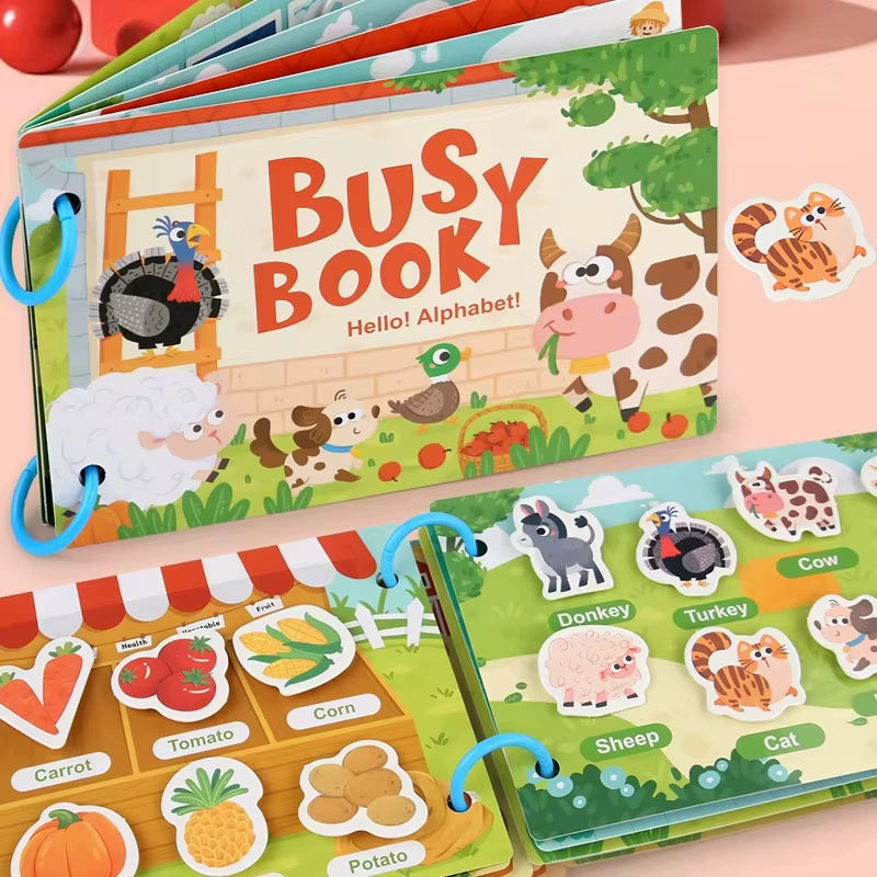 Montessori Baby Busy Book 
