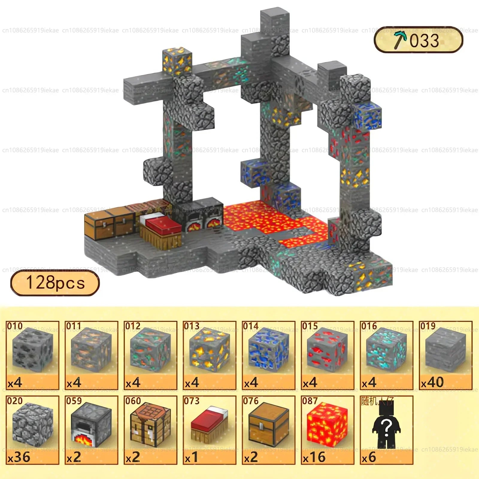 Magnetic Building Blocks Mine World Magnet Cube Set for Boy Girl Kid Age 3+ DIY Model Children Stem Montessori Sensory Toys Gift