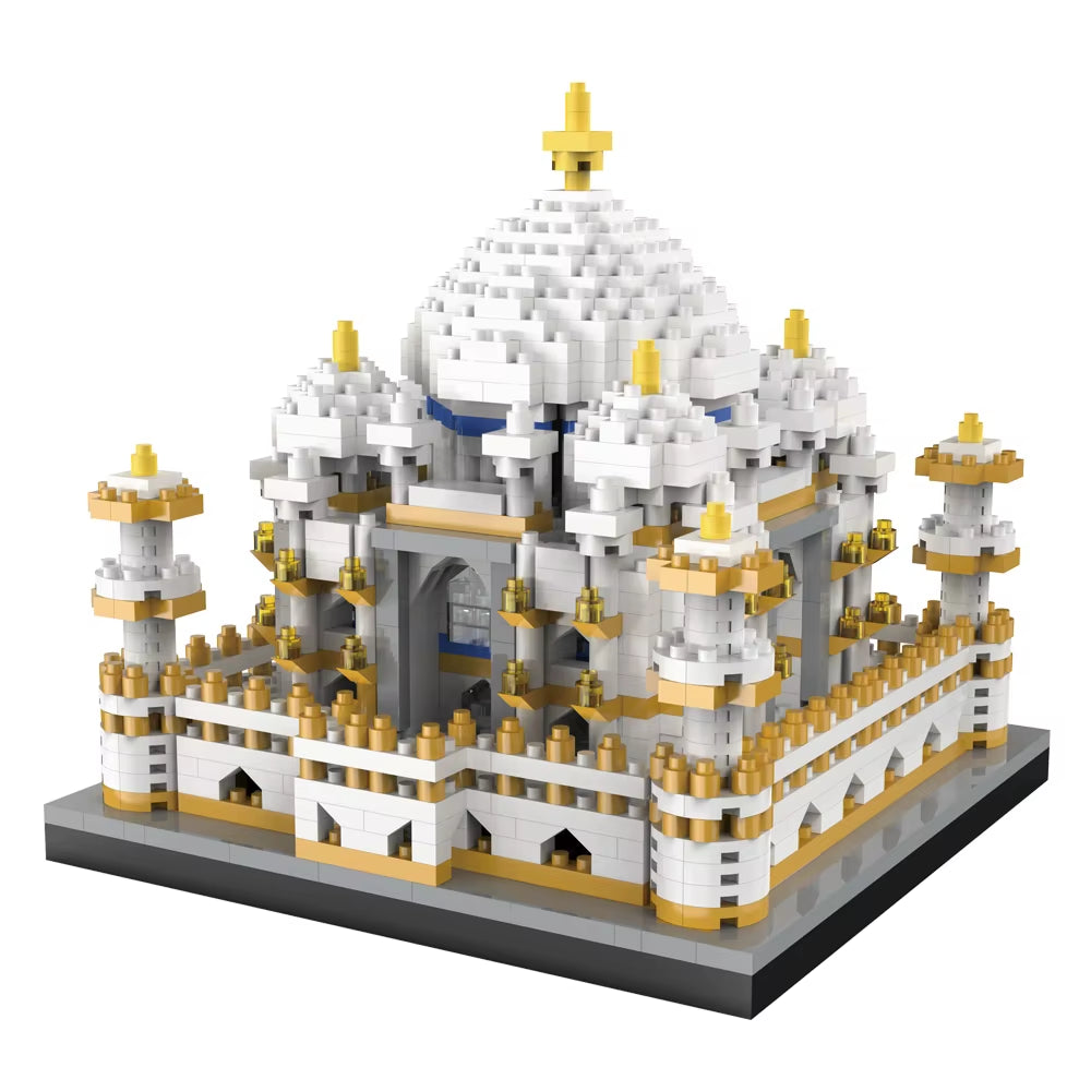 Micro Mini Blocks Taj Mahal Building and Architecture Model Set Toys Gifts for Kid and Adult Famous Landmark Blocks Set