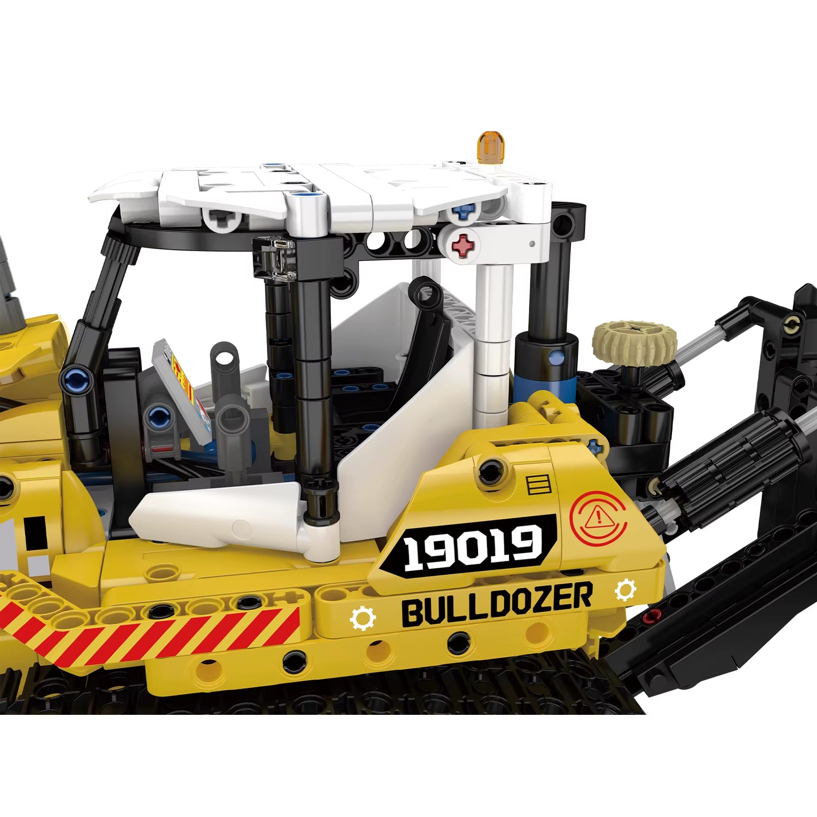 MOULD KING PR756 Pneumatic Bulldozer Building Blocks Set Engineering Vehicle Model MOC Technical Toy Kid Gifts 19019
