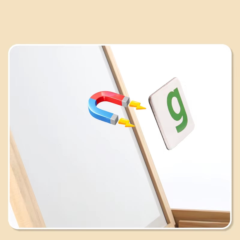 Montessori Children Wooden Math Teaching Aids Digital Baby Educational Puzzle Learning Toys Alphabet Spelling of Words Gift