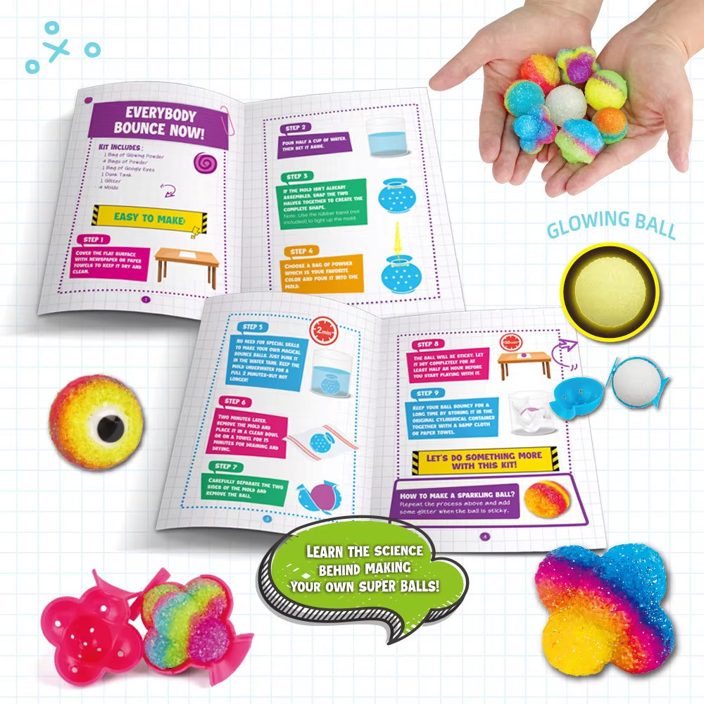 9 SET Science Experiment Kit Magic Science TOY Handmade DIY Soap Puzzle STEM TOYS for Kids Funny Science Experiment Explore Gift