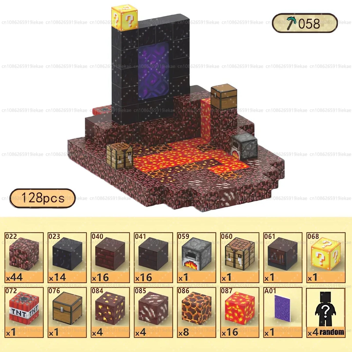 Magnetic Building Blocks Mine World Magnet Cube Set for Boy Girl Kid Age 3+ DIY Model Children Stem Montessori Sensory Toys Gift