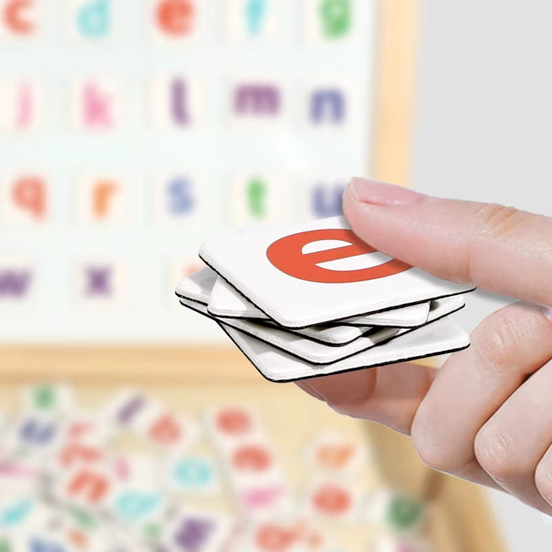 Montessori Children Wooden Math Teaching Aids Digital Baby Educational Puzzle Learning Toys Alphabet Spelling of Words Gift