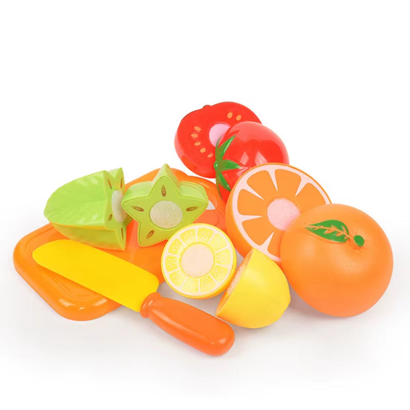 Kids Simulation Food Kitchen Toy Pretend Play Cooking Toys Cookware Pot Hamburger Hot Dog Fries Pizza Interactive Toys for Girls