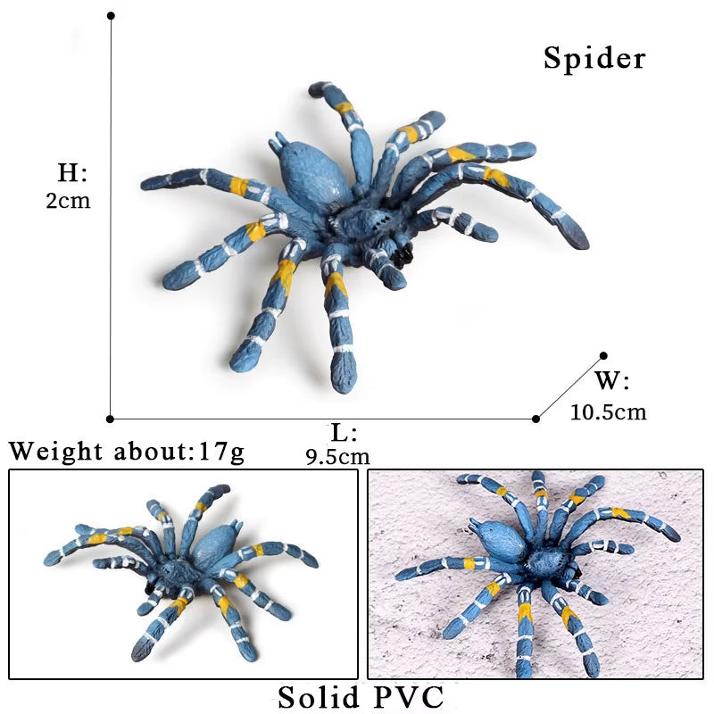 New Insect Animals Model Butterfly Bee Dragonfly Mantis Ant Snail Action Figures Jouet Collection Decor Kids Education Toy