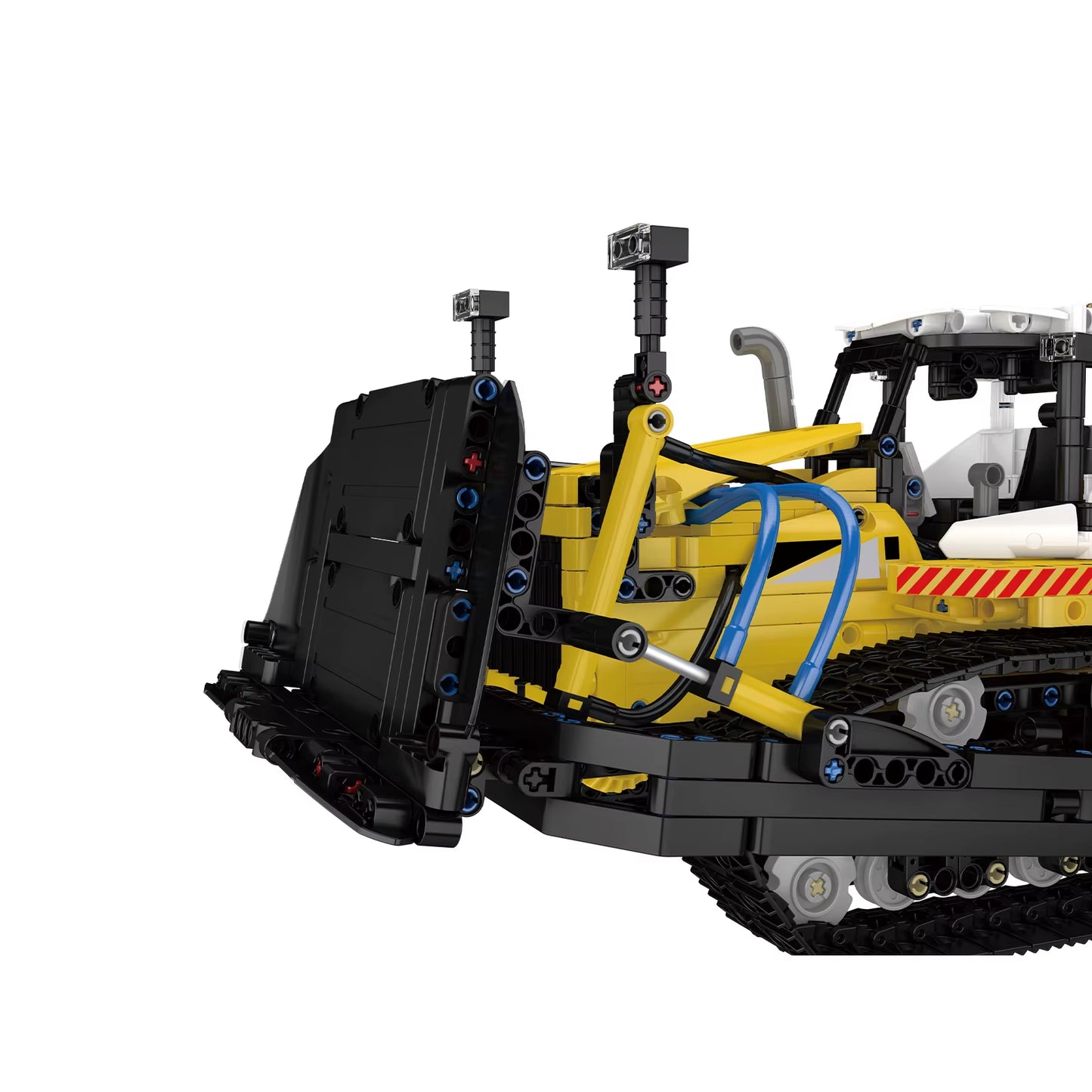 MOULD KING PR756 Pneumatic Bulldozer Building Blocks Set Engineering Vehicle Model MOC Technical Toy Kid Gifts 19019