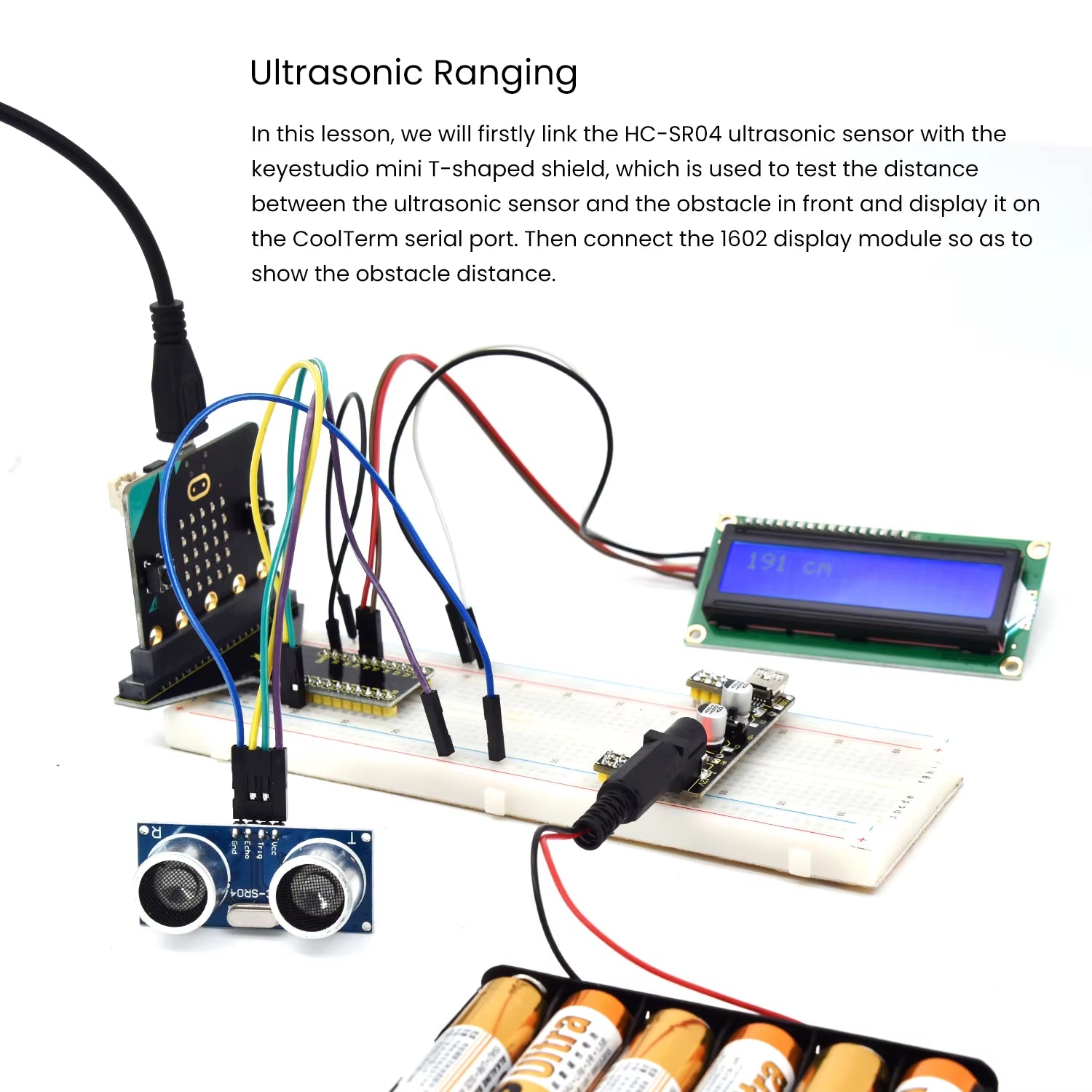 Microbit V2.2 Basic Starter Kit for BBC Micro:Bit Kit STEM Programming Student Kit +Tutorial 38 Projects