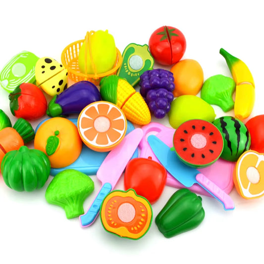 Kids Simulation Food Kitchen Toy Pretend Play Cooking Toys Cookware Pot Hamburger Hot Dog Fries Pizza Interactive Toys for Girls