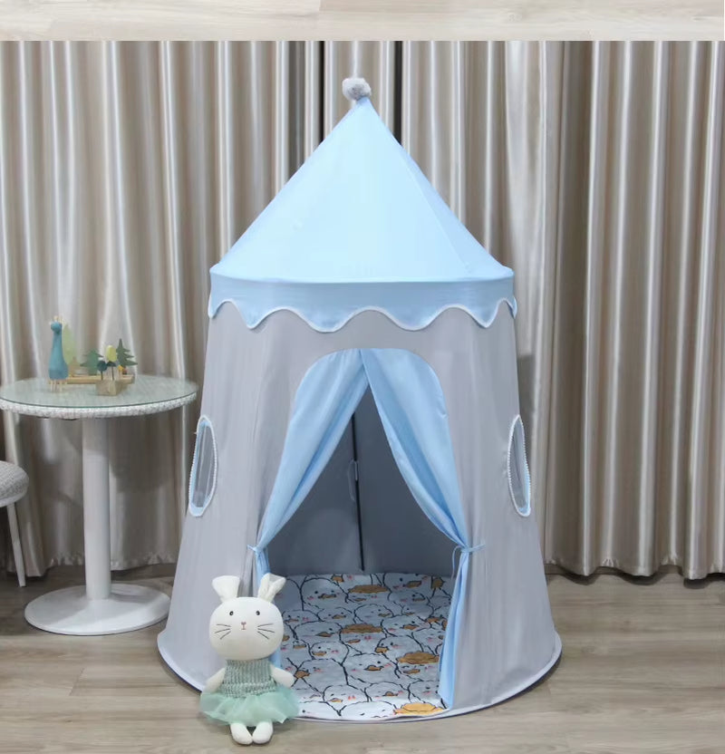 Folding Toy Tent Large Teepee Tent for Kids Children Play House Princess Castle Children Outdoor Gifts Toys Tent Castle
