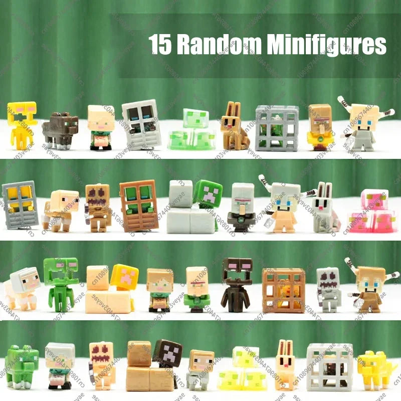 Magnetic Building Blocks Mine World Magnet Cube Set for Boy Girl Kid Age 3+ DIY Model Children Stem Montessori Sensory Toys Gift