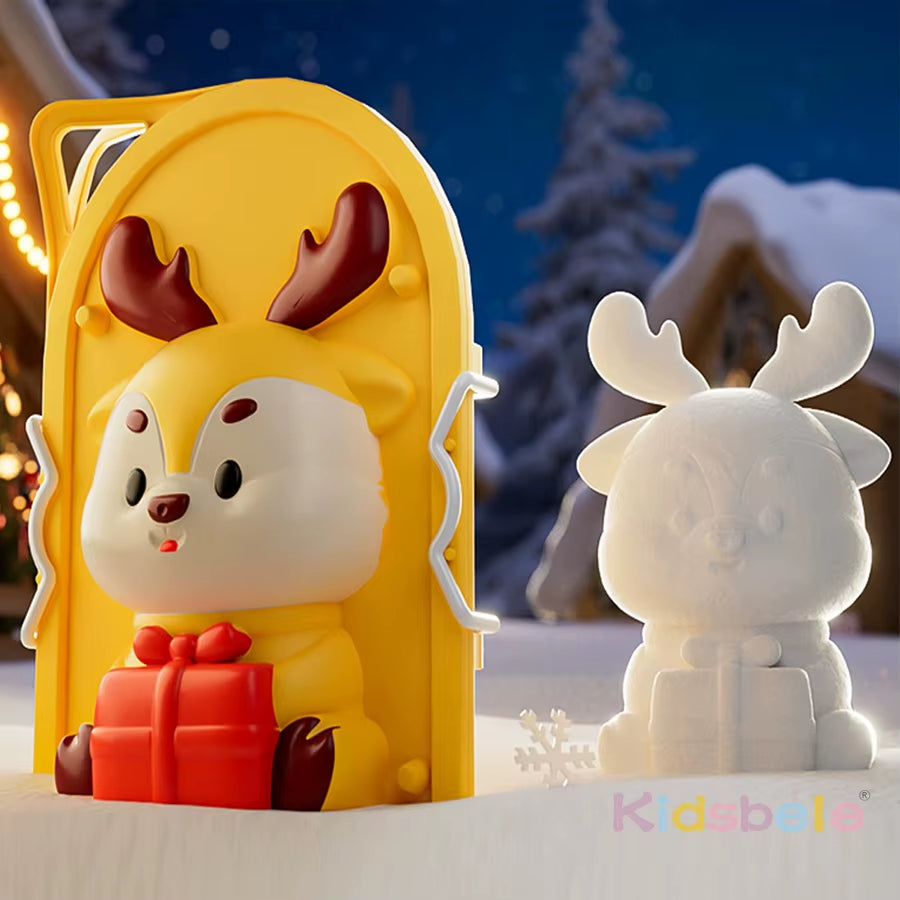 Santa Snow Mold Tongs for Kids – Christmas Snow Toy, Winter Outdoor Snow Building Tool, Santa Shape Maker for Holiday Fun