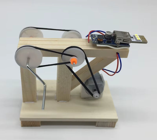 DIY Steam Power Generation Kit - Educational Science Toy Wooden Assembly Set for Children'S Physics Experiments