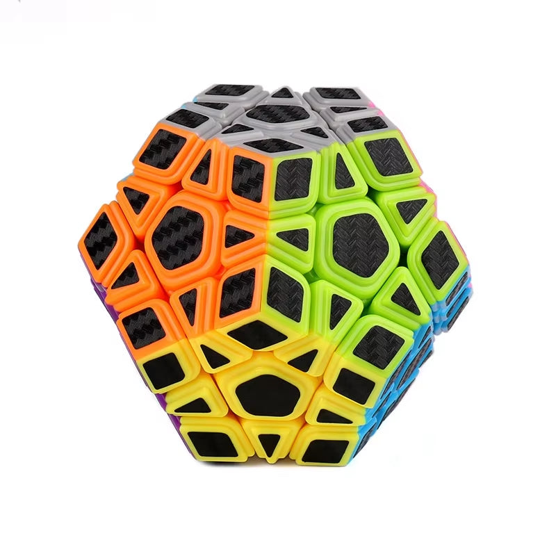 Moyu Meilong 3X3X3 4X4X4 Professional Magic Cube Carbon Fiber Sticker Speed Cube Square Puzzle Educational Toys for Children