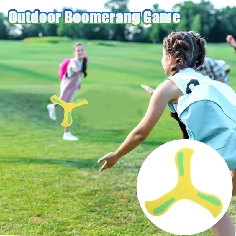 Outdoor Playing Lawn Game Children EVA Boomerang Toys Outdoor Sports Toys Children'S Parent-Child Interactive Toys Birthday Gift