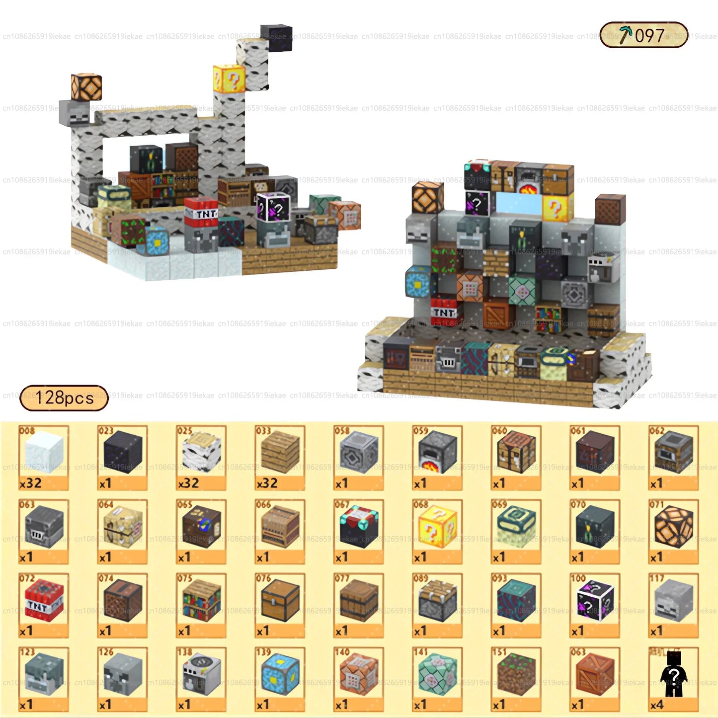 Magnetic Building Blocks Mine World Magnet Cube Set for Boy Girl Kid Age 3+ DIY Model Children Stem Montessori Sensory Toys Gift