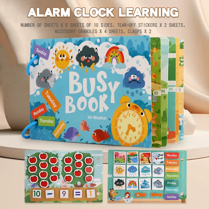 Montessori Baby Busy Book 