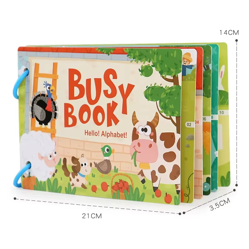 Montessori Baby Busy Book 