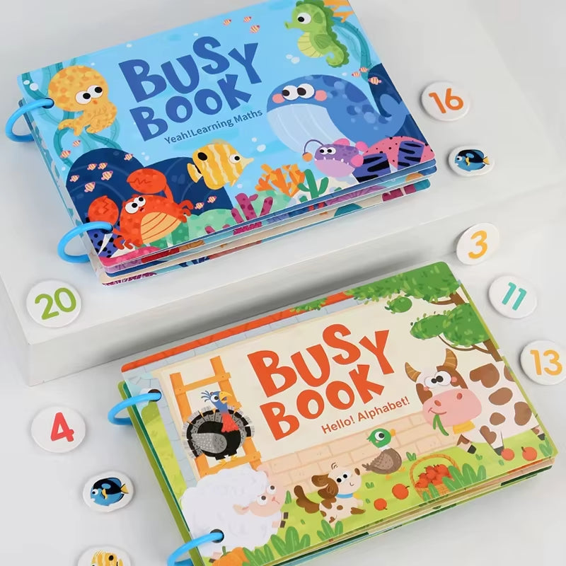 Montessori Baby Busy Book 