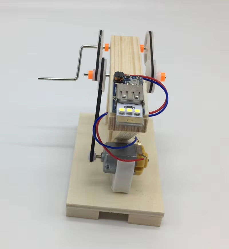 DIY Steam Power Generation Kit - Educational Science Toy Wooden Assembly Set for Children'S Physics Experiments