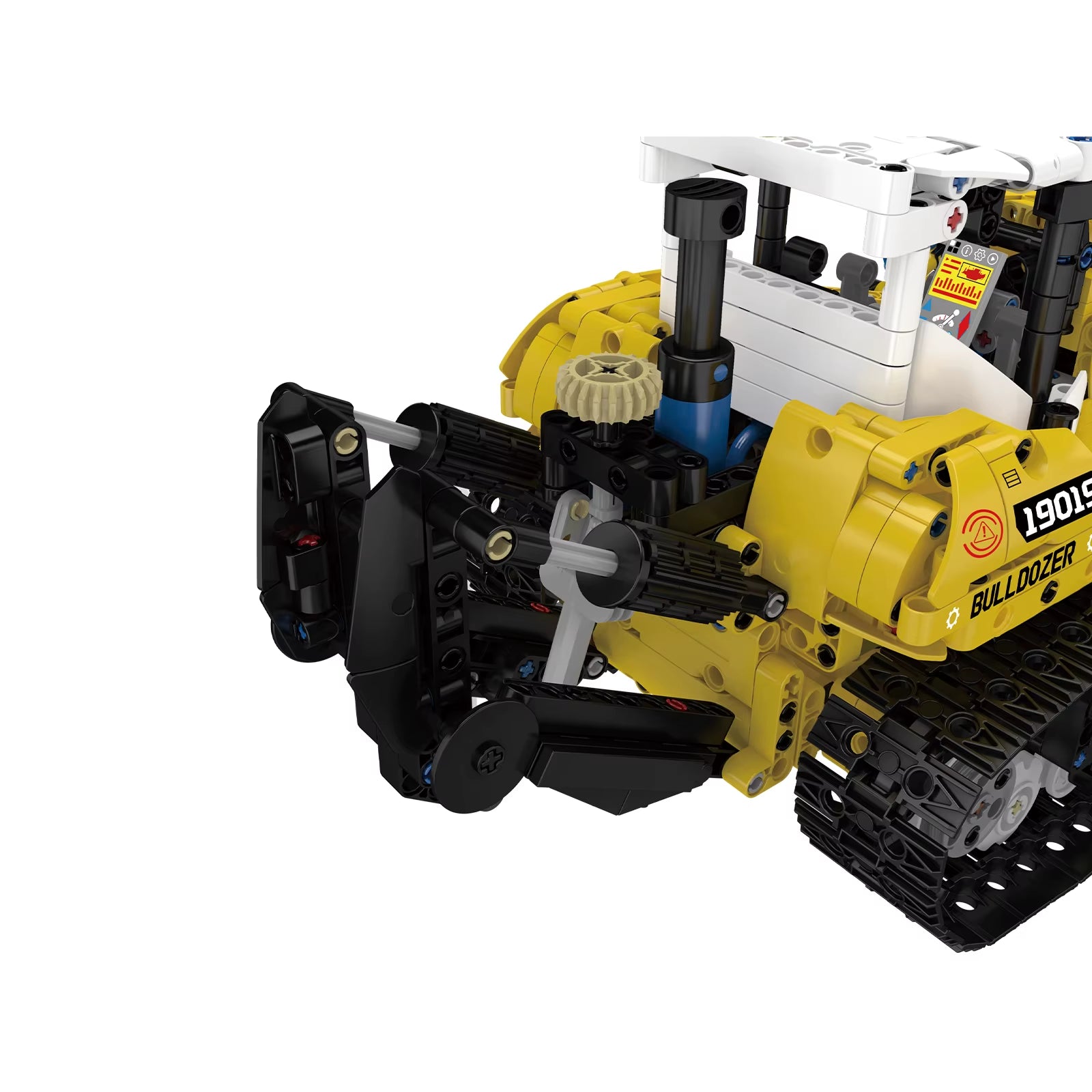 MOULD KING PR756 Pneumatic Bulldozer Building Blocks Set Engineering Vehicle Model MOC Technical Toy Kid Gifts 19019