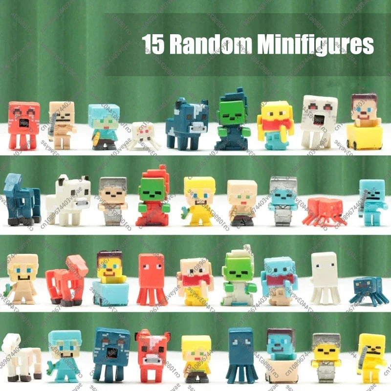 Magnetic Building Blocks Mine World Magnet Cube Set for Boy Girl Kid Age 3+ DIY Model Children Stem Montessori Sensory Toys Gift