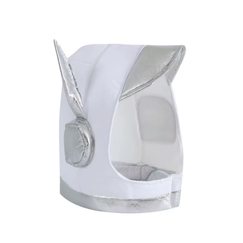 Boy'S Cartoon Astronaut Cosplay Costume, Halloween Dress up One-Piece Jumpsuit & Hat, Kid'S Dress up Outfit for Carnival Party